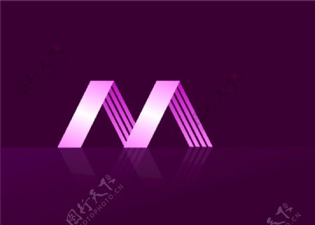 M紫色