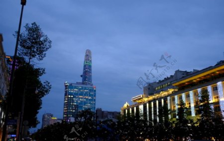 西贡夜景