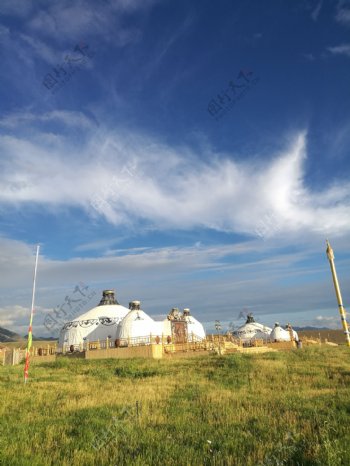 美丽草原蒙古包
