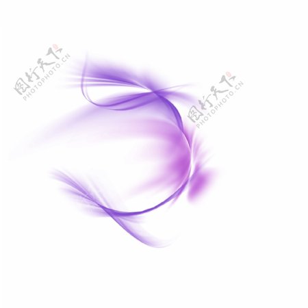紫色梦幻特效设计素材