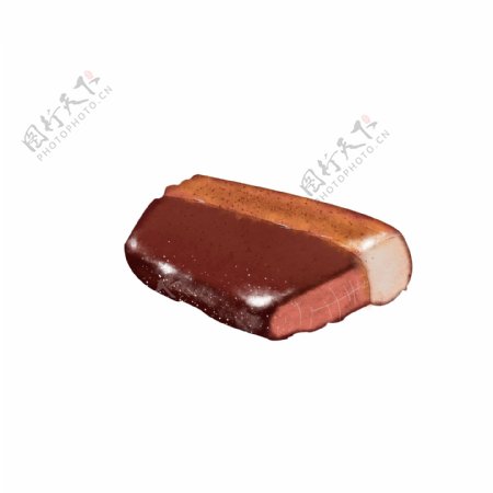 红色红烧肉东坡肉美食美味传统食物菜式插画手绘