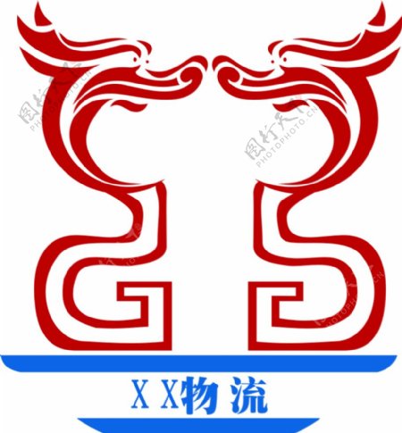 龙元素logo