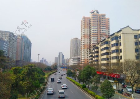 城市高楼风景