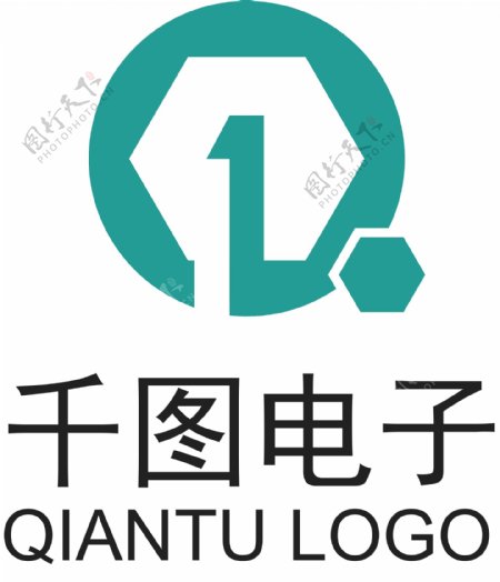电子电器logo第一Q螺母