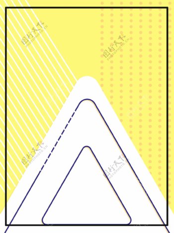 简约小清新几何背景