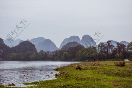桂林山川河流风景摄影