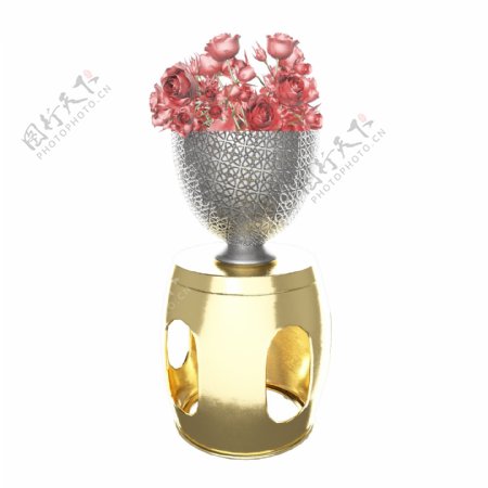 立体家居电商装饰花瓶花