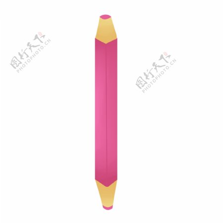 粉色画画铅笔