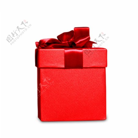 漂亮的红色礼盒