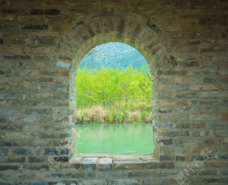 中国风特色观景窗