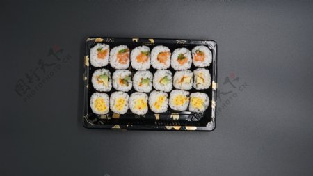 日式料理系列之紫菜包饭寿司卷2