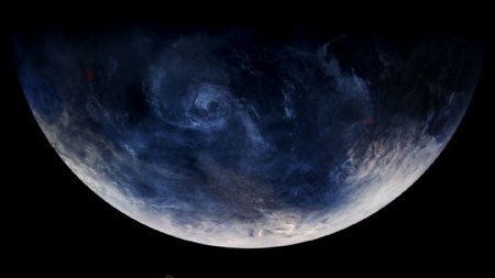 宇宙观地球外行星4k壁纸