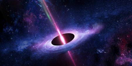 宇宙星空黑洞背景