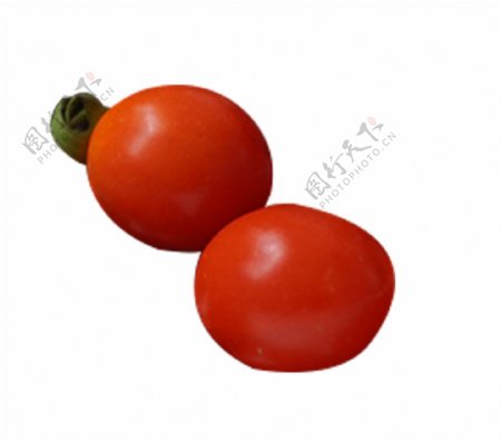 小西红柿两个