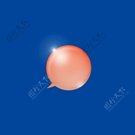 泡泡彩色质感气球