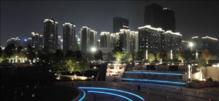 佛山金融高新区城市夜景