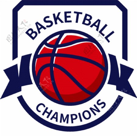 简约时尚大气篮球logo