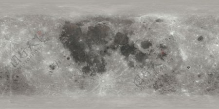 月球全景贴图