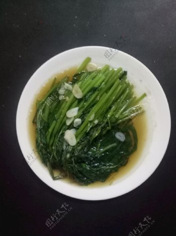 蚝油蒜蓉空心菜