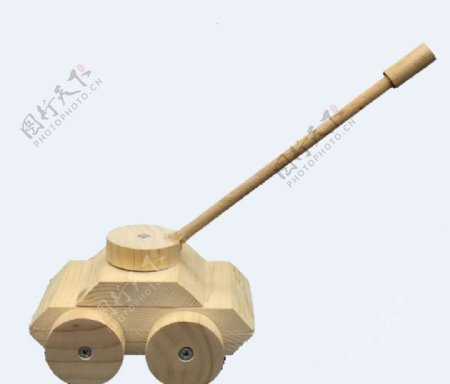 木工坦克模型