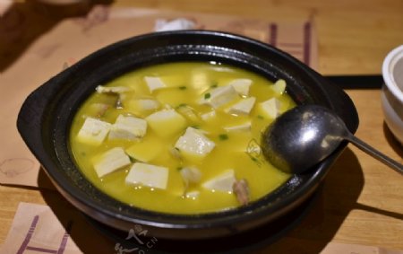 石磨豆腐豆腐汤