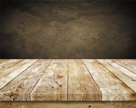 木桌台面背景桌面