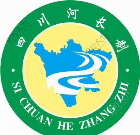四川河长制logo