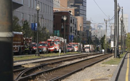 消防车和轨道
