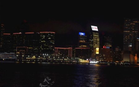 香港维多利亚夜景