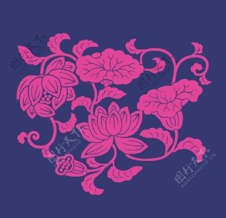 中国风传统花纹图案