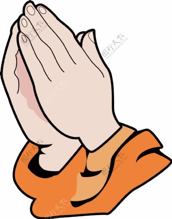 手祈祷