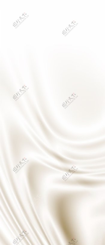 白色丝绸质感绸缎