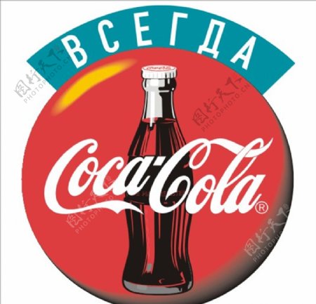 可口可乐标志瓶盖