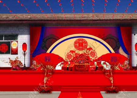 中式庭院婚礼