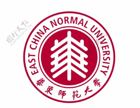 华东师范大学校徽logo