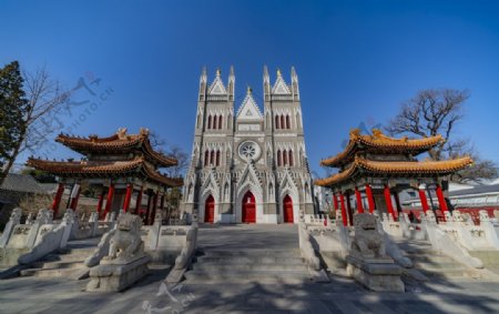 北京西什库天主堂建筑
