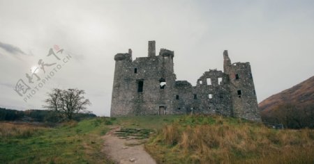 敬畏湖基尔亨城堡苏格兰城堡