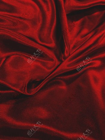 红色桌布纹理