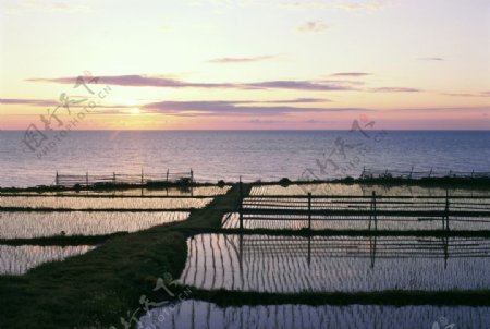 围湖造田湖