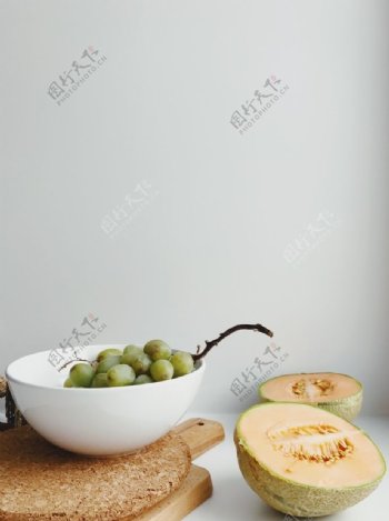 水果葡萄哈密瓜