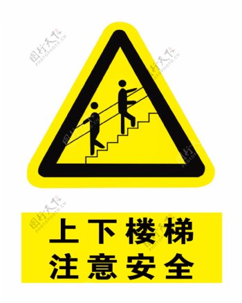 上下楼梯注意安全