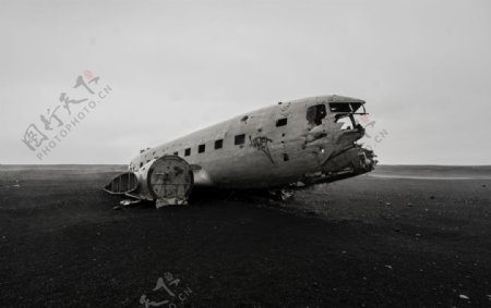 飞机残骸