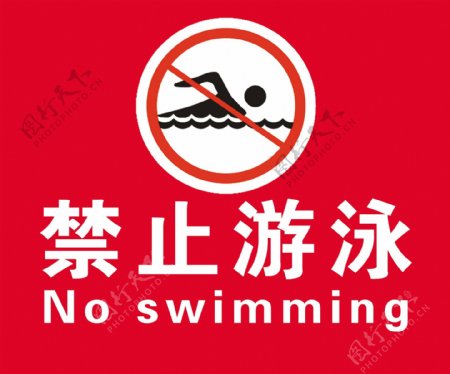 禁止游泳