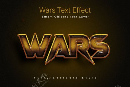 字体样式星球大战科幻效果