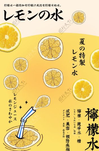 柠檬水广告