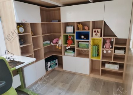 儿童房书柜展示柜玩具展柜
