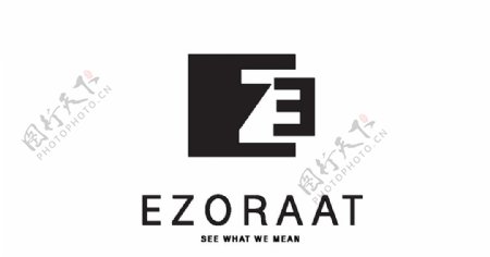 创意矢量logo标志E元素
