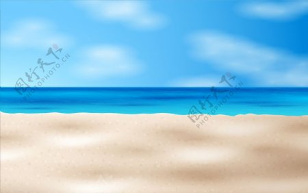 海边沙滩