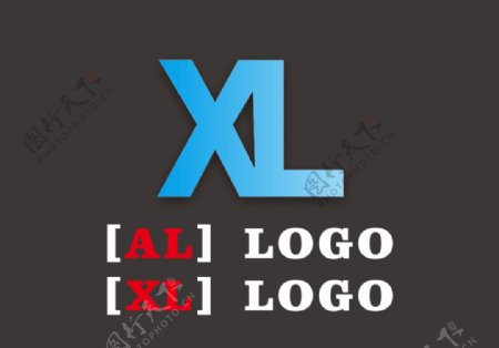 XL字母LOGO