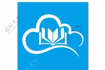 书籍logo云